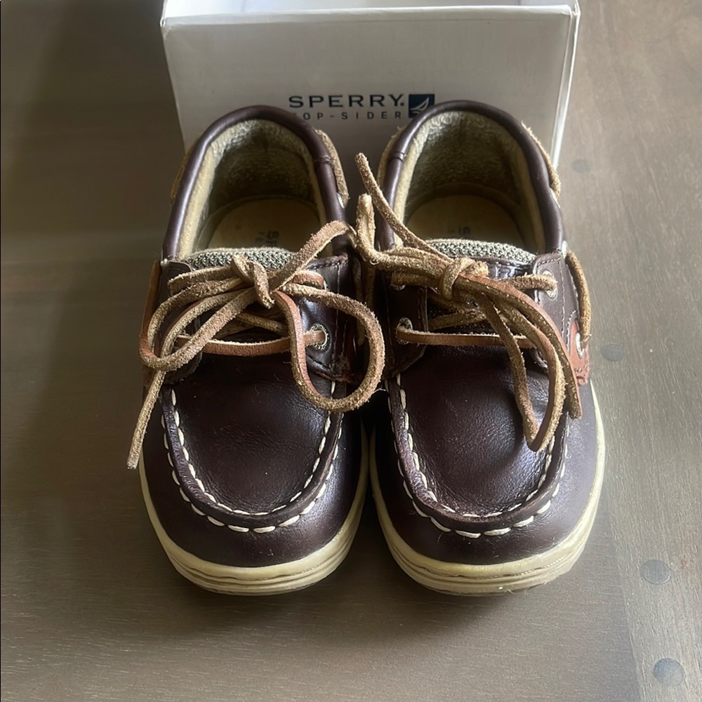 NWT Sperry Top-Sider Bluefish LC Chocolate Unisex- Size 8